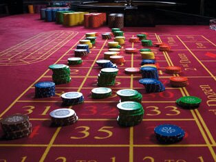 Classic European Roulette in the casino