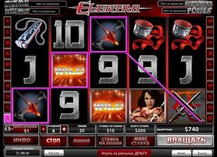 Slot Elektra in Casino Winner